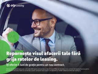 OTP Leasing lanseaza campania “6 luni perioada de gratie” pentru companii